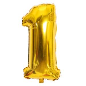 Ballon chiffre 1 an