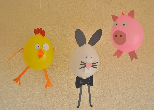 Sur Pinterest animaux avec ballon et papier | Accro-Jeux
