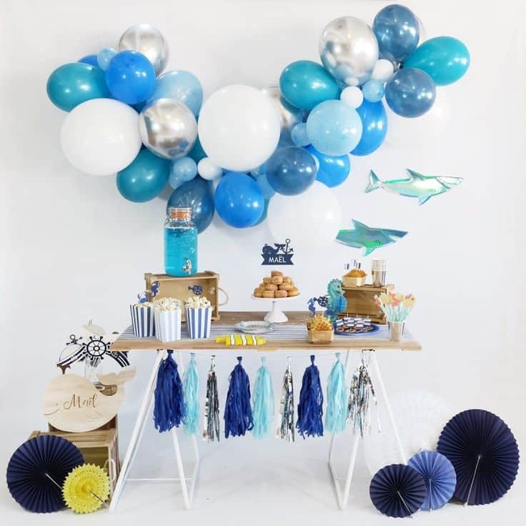 Sur Pinterest KIT POUR GUIRLANDE DE BALLONS MARIN | Accro-Jeux