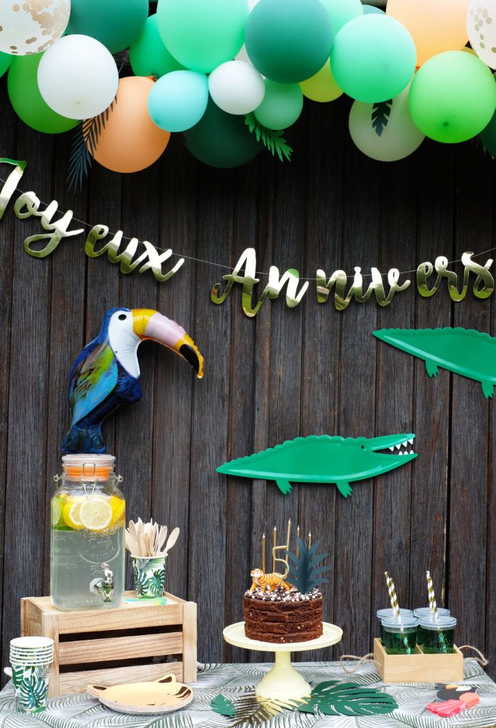Sur Pinterest Lot de 3 ballons "animaux exotiques" | Accro-Jeux