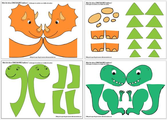 Sur Pinterest Ma déco d'Anniversaire dinosaure! (PtitePomme 6 ans!) + Printable | Accro-Jeux