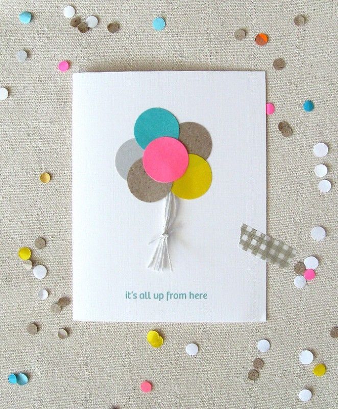 Sur Pinterest carte anniversaire ballons colorés | Accro-Jeux