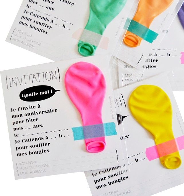 Sur Pinterest Carte-invitation-anniversaire-originale-enfant | Accro-Jeux