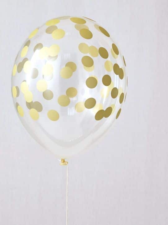 Sur Pinterest BALLON ANNIVERSAIRE PAR LOT DE 5 - My Little Day® CONFETTIS | Accro-Jeux