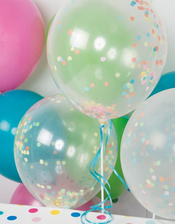 Sur Pinterest Ballons confettis pour la déco d'anniversaire 1 an ! | Accro-Jeux