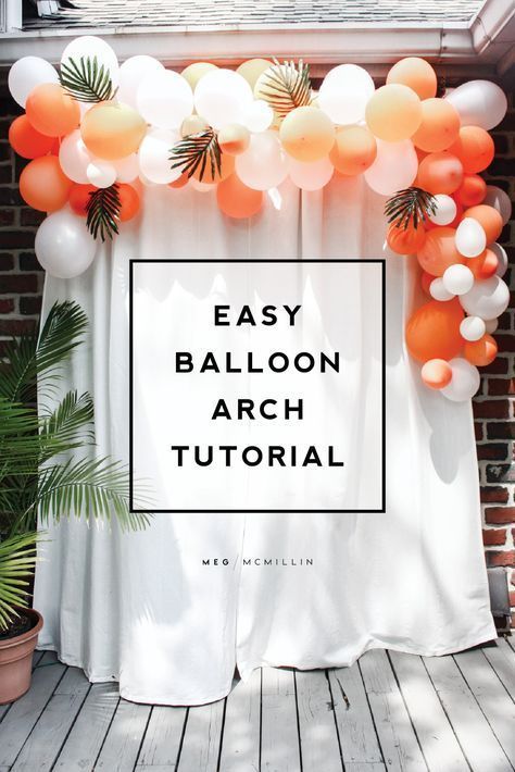 Sur Pinterest how to make an easy balloon arch – Meg McMillin | Accro-Jeux
