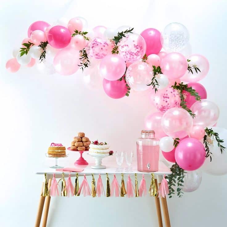 Sur Pinterest Balloon Arch Pink - Ginger Ray, Multi-Colored | Accro-Jeux