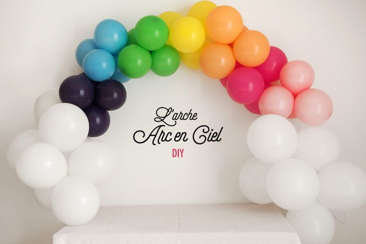 Sur Pinterest Arche Ballon Arc en Ciel Tuto DIY Blog | Accro-Jeux
