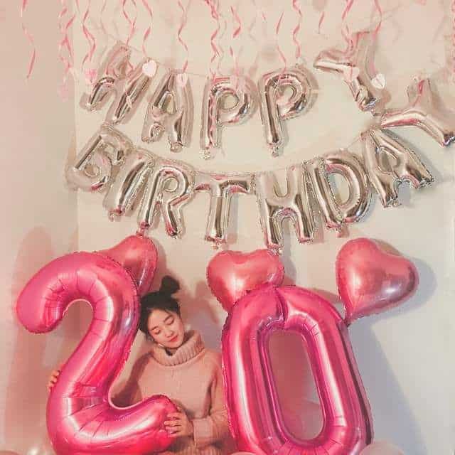 Sur Pinterest 16"alphabet Letter Foil Balloon HAPPY BIRTHDAY Balloons Rose Gold Air | Accro-Jeux
