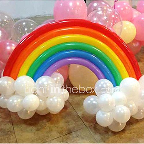 Sur Pinterest Rainbow Balloon Set Birthday Party Wedding Decor (20 Long Balloon, 16 | Accro-Jeux