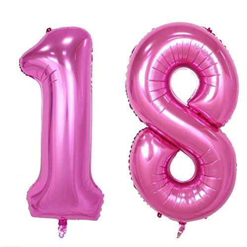 Sur Pinterest NUOLUX Numéro 18 Ballons Anniversaire Nombre Gloons en feuille, 40 | Accro-Jeux