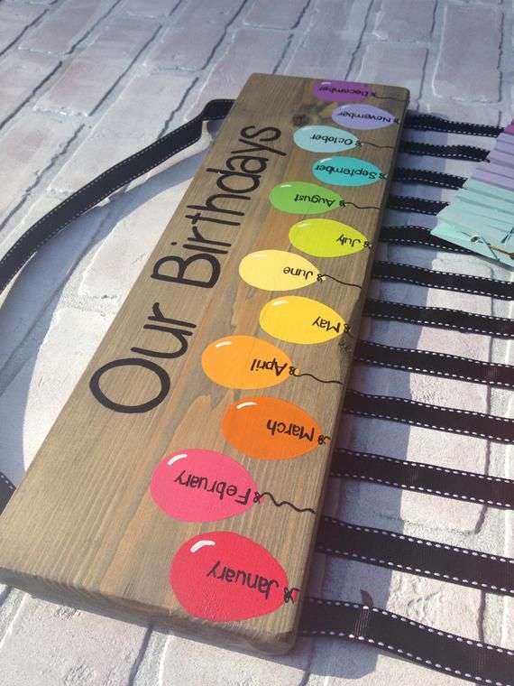 Sur Pinterest Birthday chart balloons - class birthdays - classroom decor - rainbow | Accro-Jeux