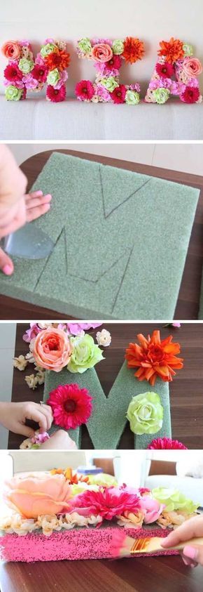 Sur Pinterest Maybe making a first name letter for the doors of the bedrooms? That | Accro-Jeux