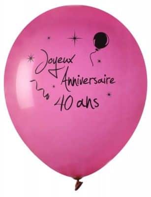Sur Pinterest SANTEX 4842-40, Sachet de 8 ballons latex 23cm Joyeux Anniversaire 40 | Accro-Jeux