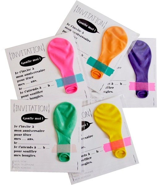 Sur Pinterest Carte anniversaire avec ballon de baudruche | Accro-Jeux