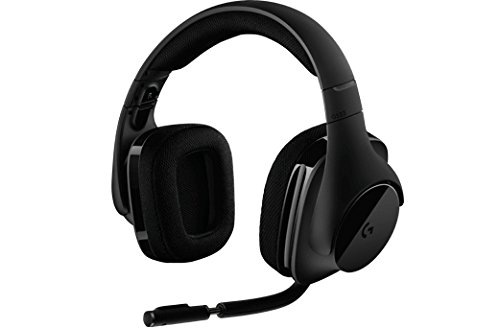 Casque de jeu sans fil Logitech G533 - Son surround DTS 7.1 - Pilotes audio Pro-G