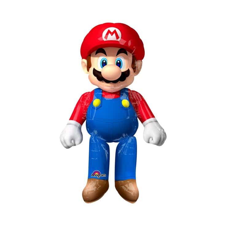 Sur Pinterest Super Mario Bros. Airwalker Foil Balloon, Kids Unisex | Accro-Jeux