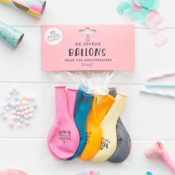 Sur Pinterest Ballons Anniversaire | Mr Wonderful | Accro-Jeux