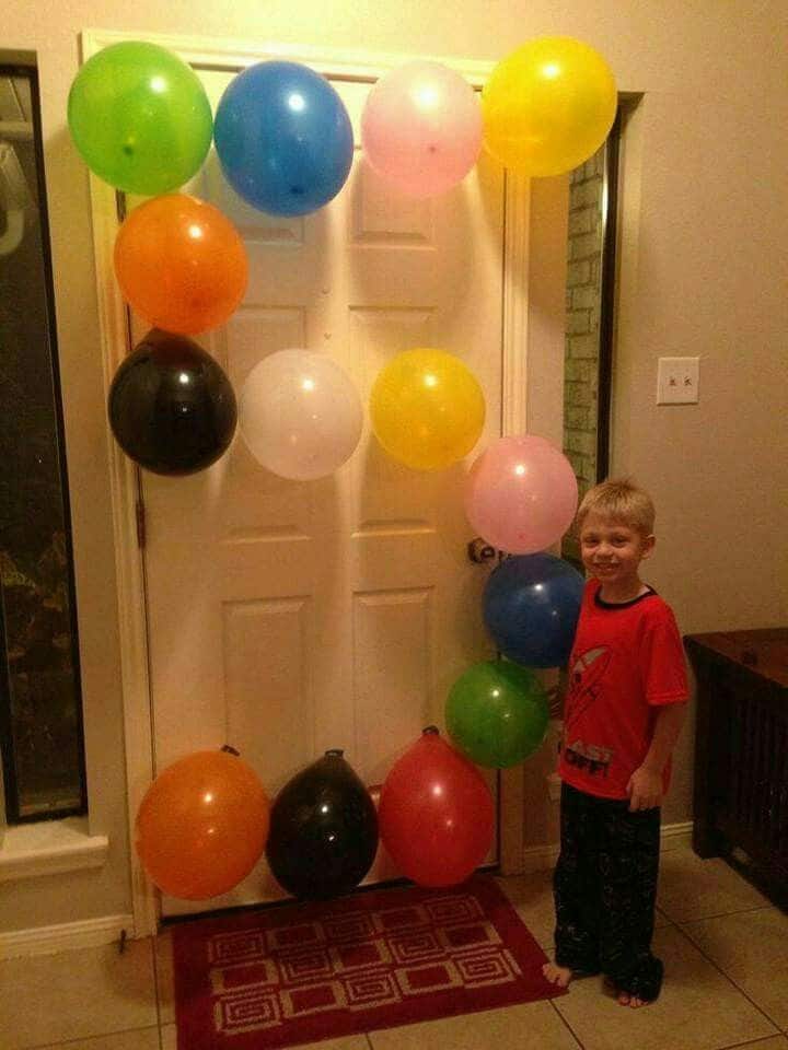 Sur Pinterest Eine schöne Idee für die Party-Dekoration mit Luftballoonas. Danke für | Accro-Jeux