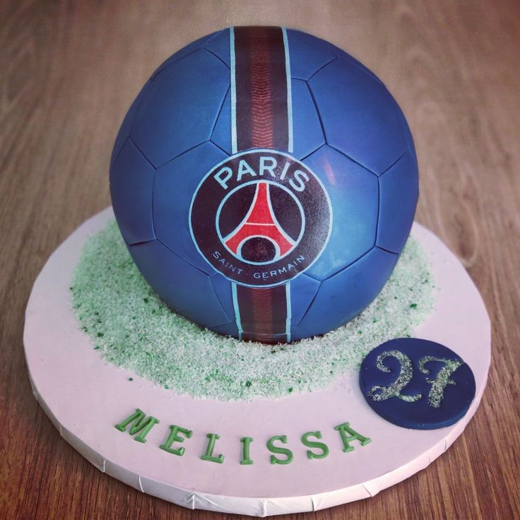 Sur Pinterest GATEAU BALLON DE FOOT - EQUIPE DU PSG | Accro-Jeux