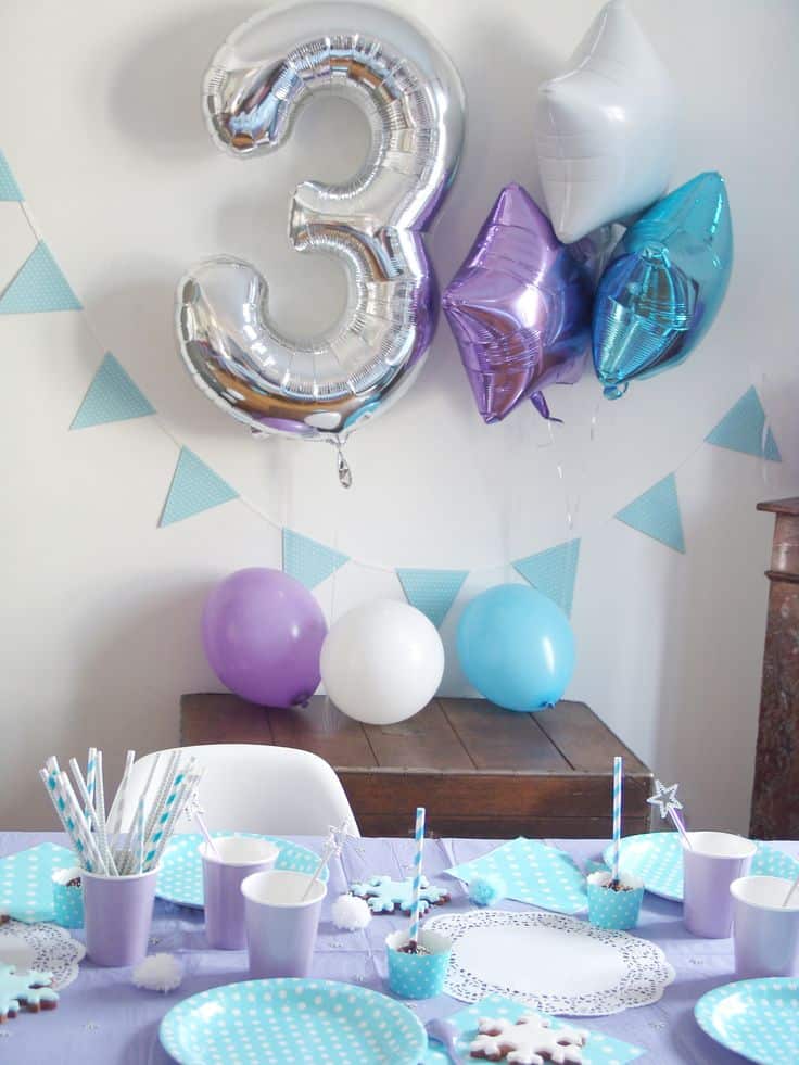 Sur Pinterest Un anniversaire theme reine des neiges pour les 3 ans de Louise | Accro-Jeux
