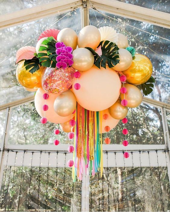 Sur Pinterest 29 CREATIVE FUN WAYS TO INCORPORATE BALLOONS INTO YOUR BIG DAY | Accro-Jeux
