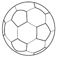 Sur Pinterest Coloriage ballon de foot | Accro-Jeux