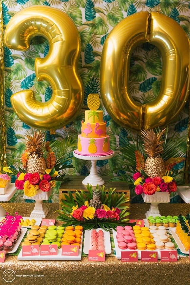 Sur Pinterest Celebrate Un anniversaire tropical (avec un peu de Reine des Neiges | Accro-Jeux