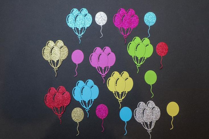 Sur Pinterest Balloon Confetti | Balloon Die Cuts | Birthday Confetti | Birthday Die | Accro-Jeux