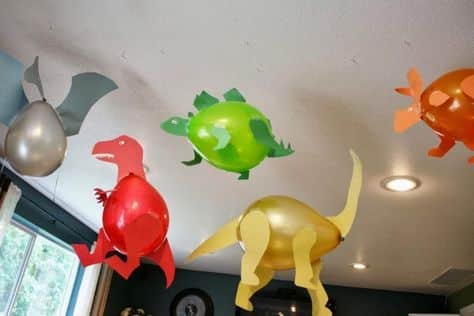 Sur Pinterest Utilisez du carton pour décorer des ballons Dinosaures! 5 MODÈLES À | Accro-Jeux