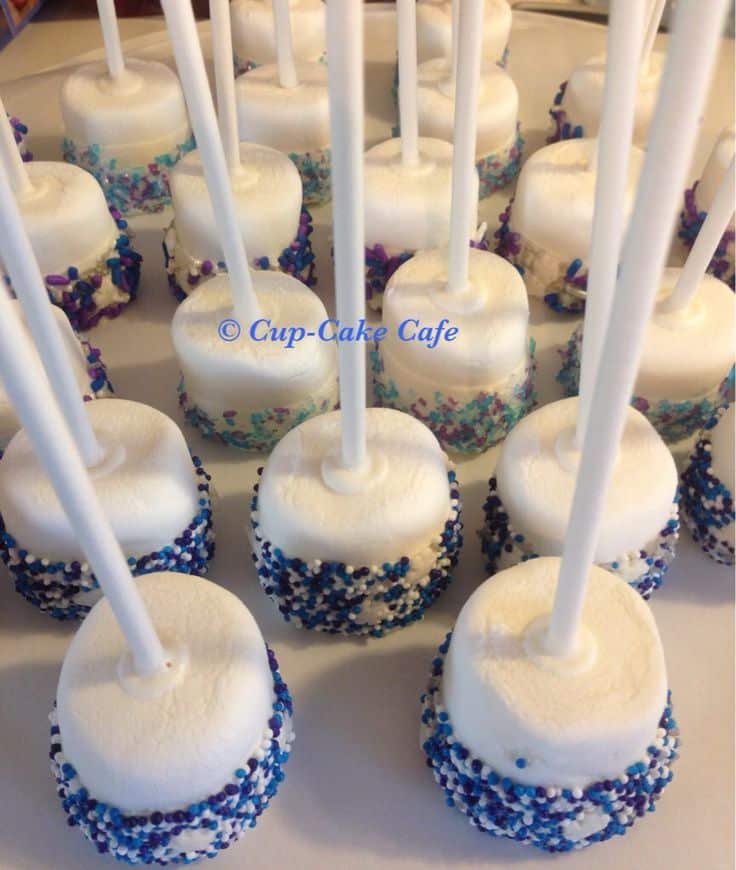 Sur Pinterest Marshmallow Pops www.facebook.com/... | Accro-Jeux