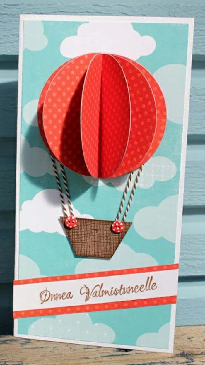 Sur Pinterest ▷ 1001 + Ideas on how to design DIY birthday cards | Accro-Jeux