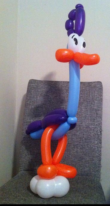 Sur Pinterest Roadrunner balloon decoration. #roadrunner #balloon #sculpture #twist | Accro-Jeux