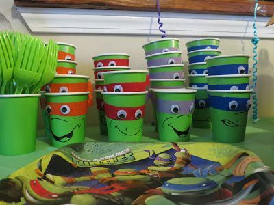 Sur Pinterest Fête d'enfants sous le thème des Tortues Ninja | Accro-Jeux