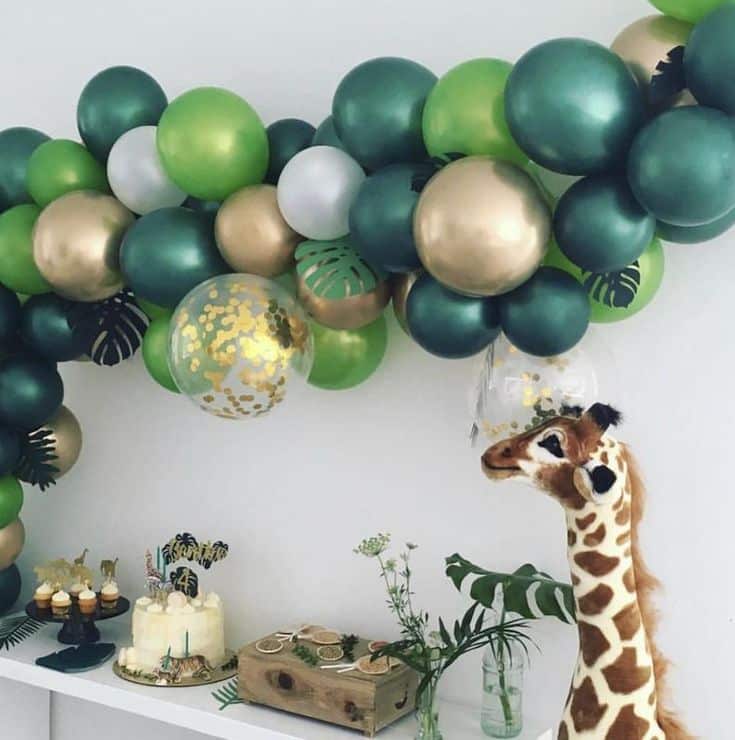 Sur Pinterest Tropische Ballon Bogen Kit / / Wild Thema Ballon Girlande / / grüne | Accro-Jeux