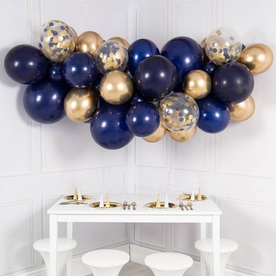 Sur Pinterest Kit de guirnalda de globos de oro y Marina-juego de piezas DYI 55 | Accro-Jeux