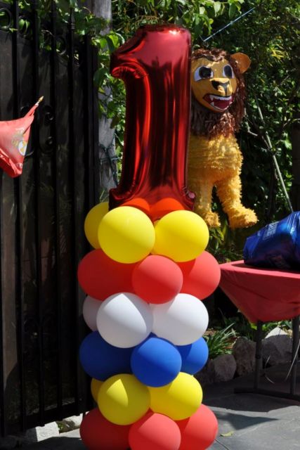 Sur Pinterest Photo 11 of 19: Circus /Carnival Party / Birthday "Xavier's 1st | Accro-Jeux