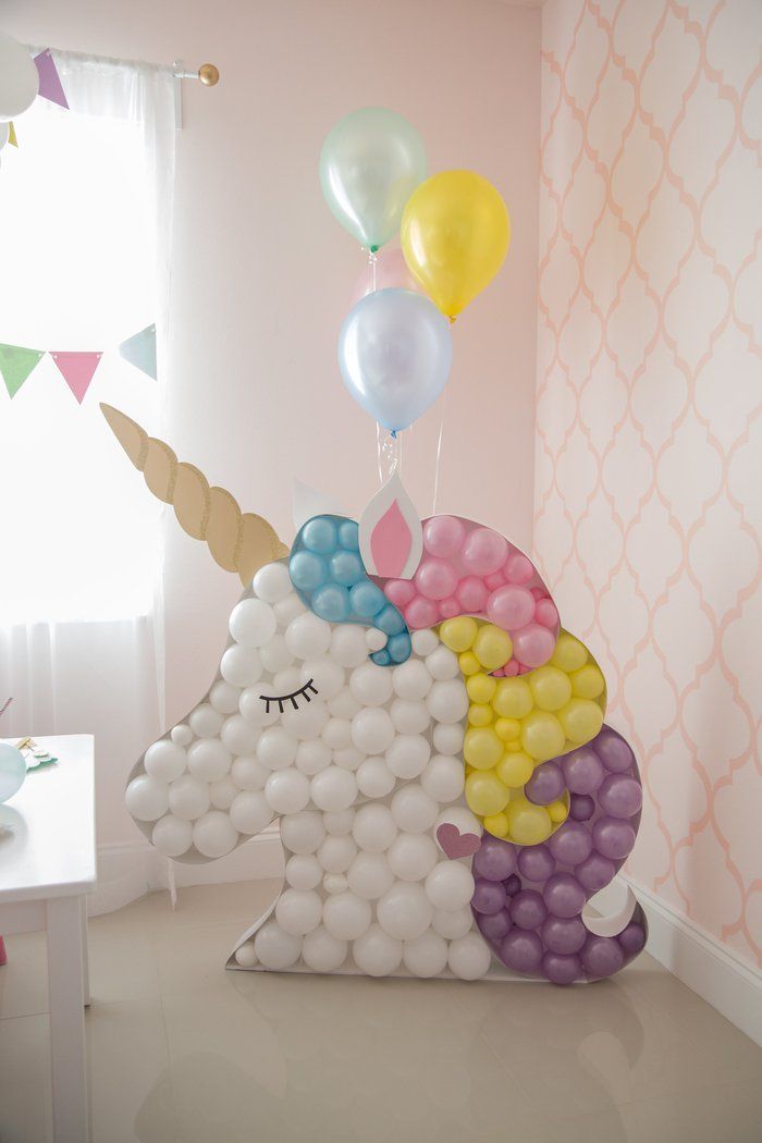 Sur Pinterest ▷ 1001 + idées déco licorne pour un anniversaire fille féerique | Accro-Jeux