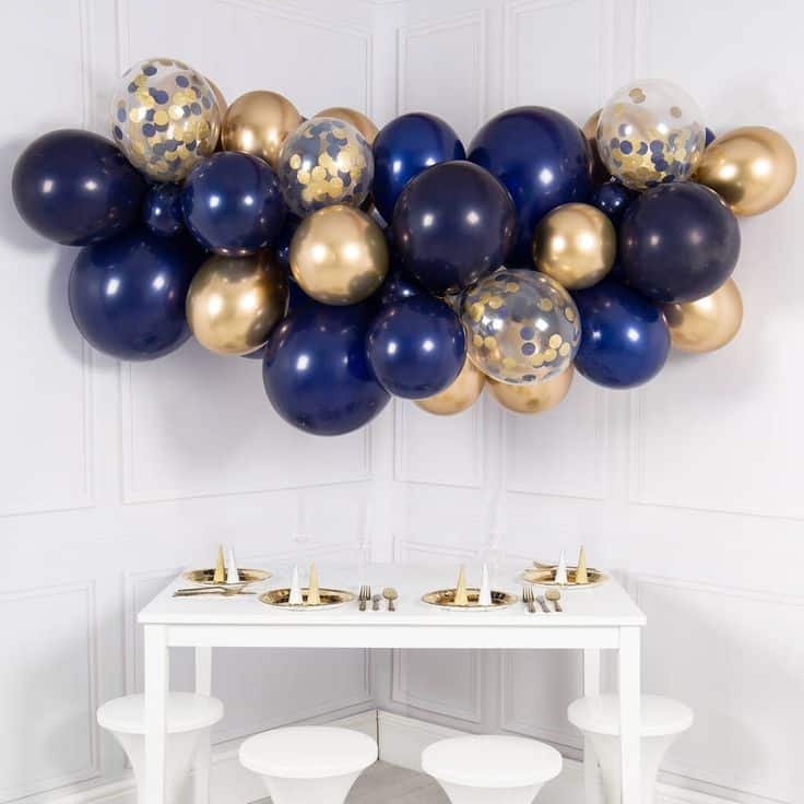 Sur Pinterest Kit de guirnalda de globos de oro y Marina-juego de piezas DYI 55 | Accro-Jeux