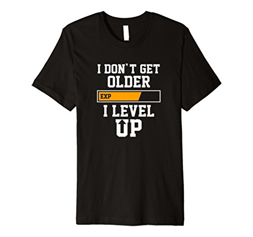 T-shirt Gamer Vieux T-shirt Gamer Level Up Cadeau de jeu PC amusant