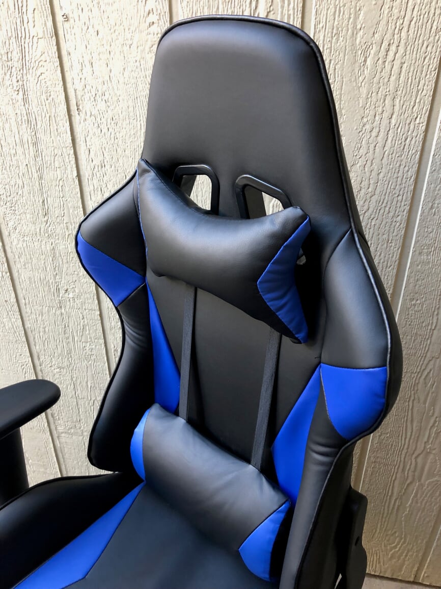 Critique de la chaise de jeu AmazonBasics Racing Style | Accro-Jeux