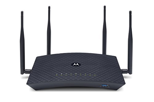 MOTOROLA Routeur Gigabit intelligent 4x4 WiFi WiFi avec gamme étendue, modèle MR2600