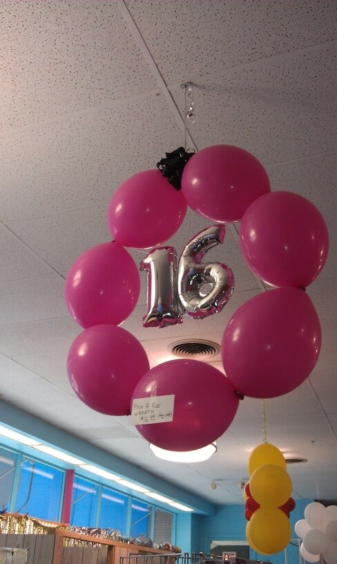 Sur Pinterest Sweet 16 Balloon Wreath | Accro-Jeux