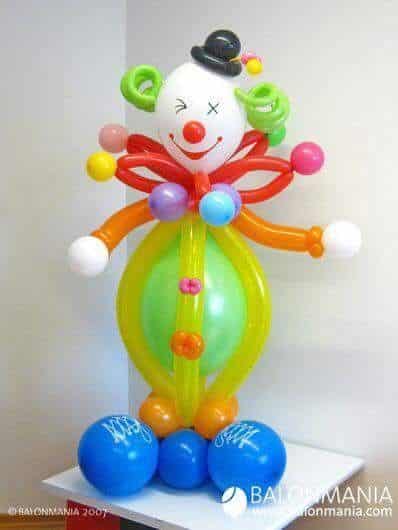 Sur Pinterest Payaso con globo | Accro-Jeux