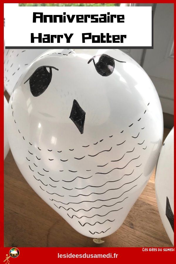 Sur Pinterest Téléharger une déco d'anniversaire Harry Potter en français facile à | Accro-Jeux