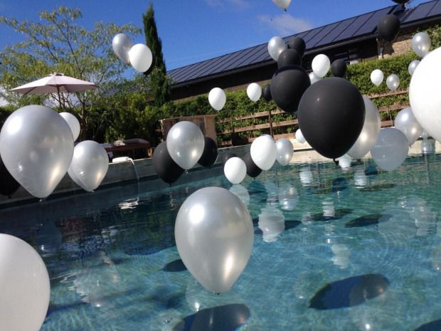 Sur Pinterest Ballons piscine #50thbirthday #50th #birthday #bbq | Accro-Jeux