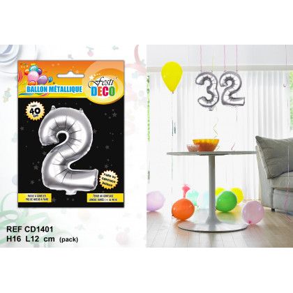 Sur Pinterest Maxi Ballon Métallique Chiffre Anniversaire | Accro-Jeux
