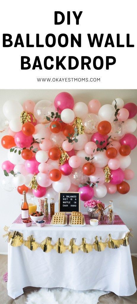 Sur Pinterest DIY Balloon Wall | Accro-Jeux