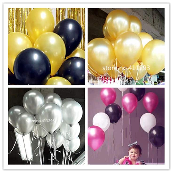 Sur Pinterest 20 teile/los Metallic ballons Perle Luftballons hochzeit ballon | Accro-Jeux