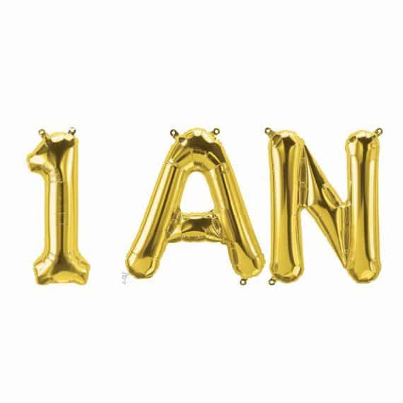 Sur Pinterest Ballons d'anniversaire 1 an bébé - or | Accro-Jeux